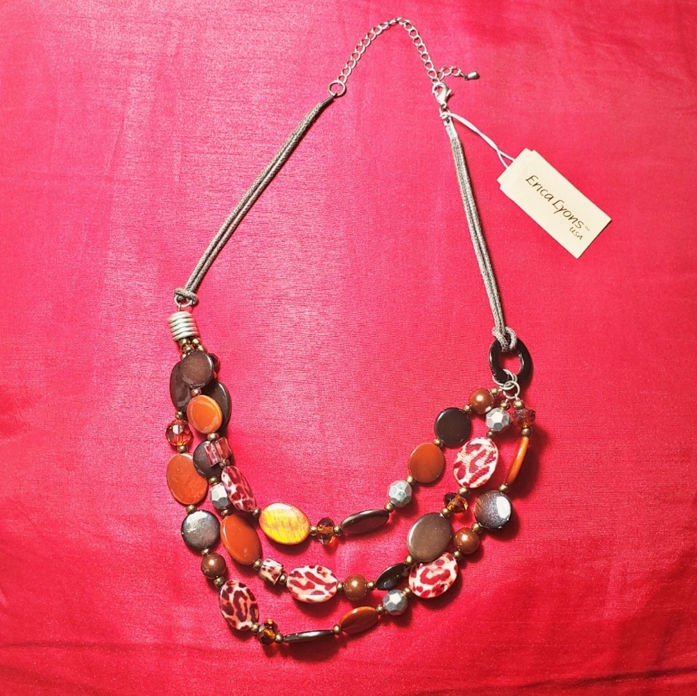 African beaded necklace